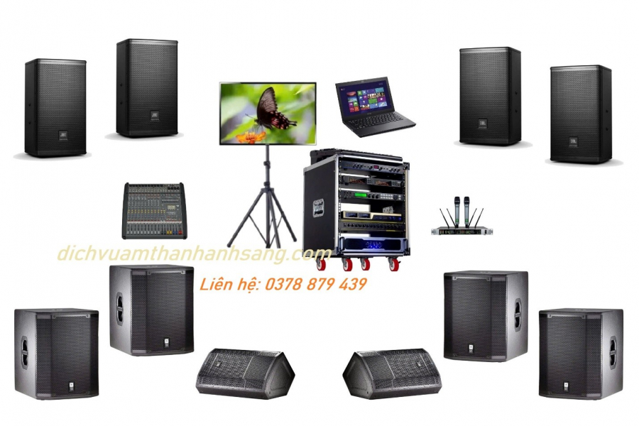 Bảng giá cho thuê dàn âm thanh chuyên nghiệp tại TP HCM