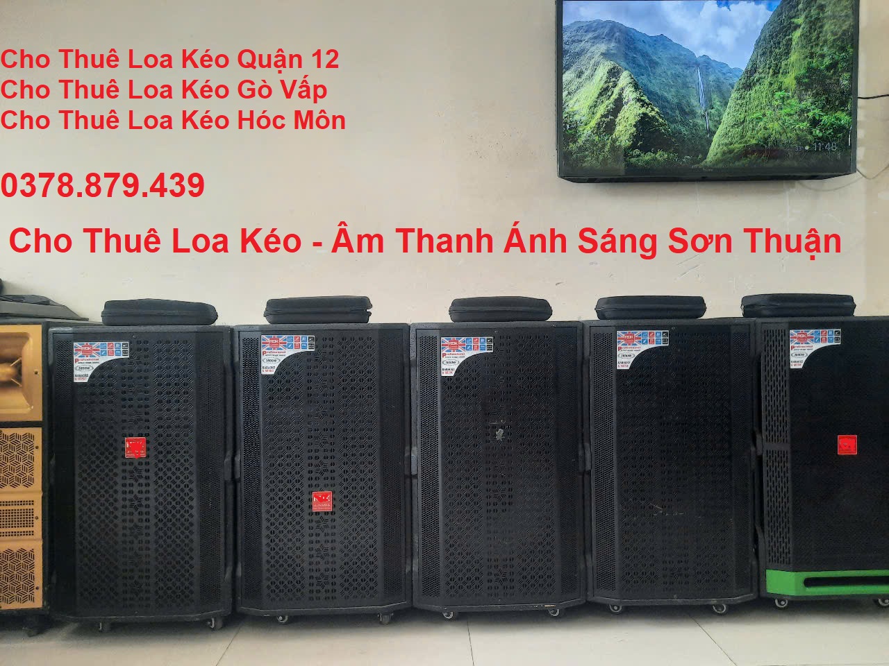 Cho Thuê Loa Kẹo Kéo Quận 12